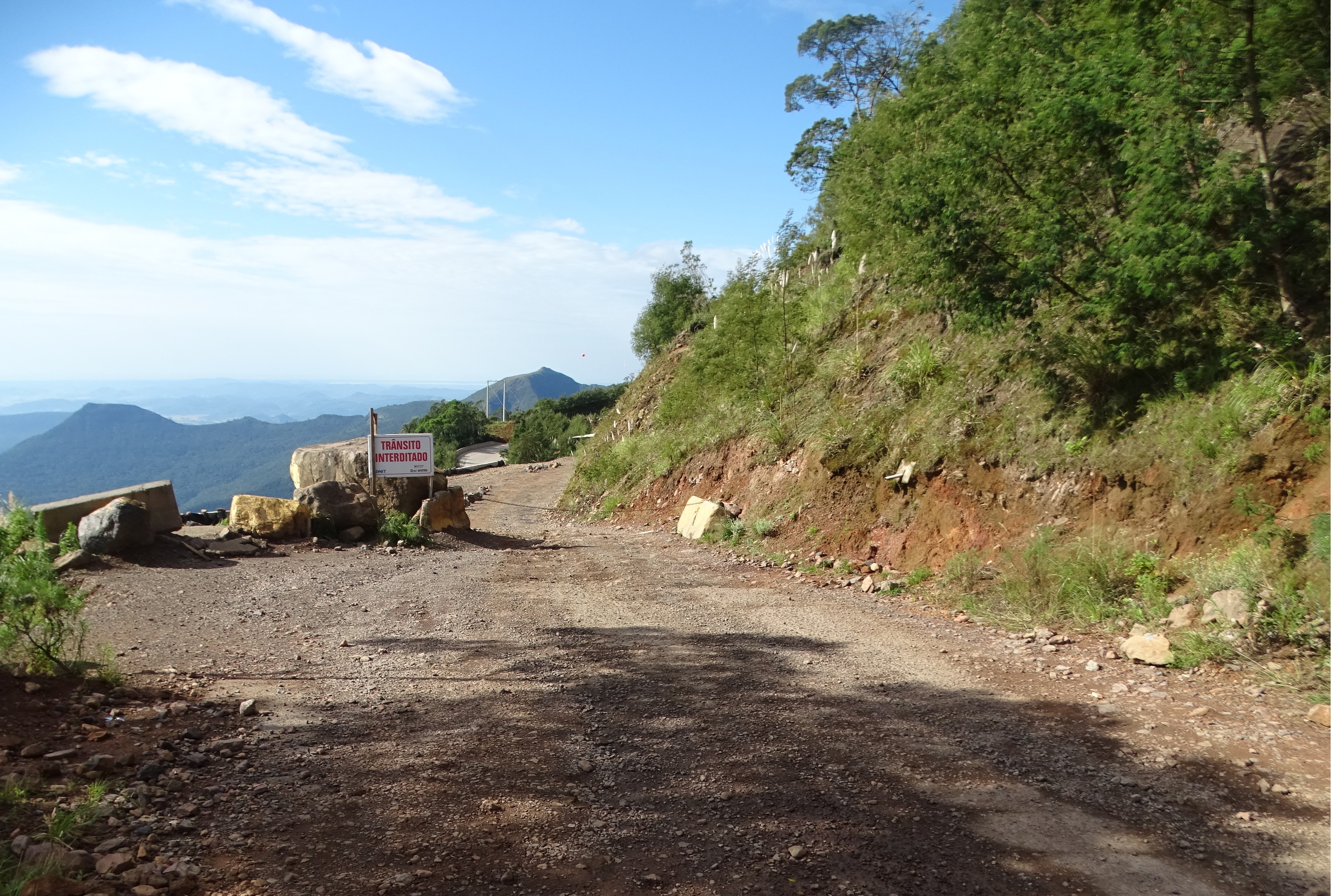 DNIT alerta para interdição total na Serra da Rocinha no feriado de Páscoa