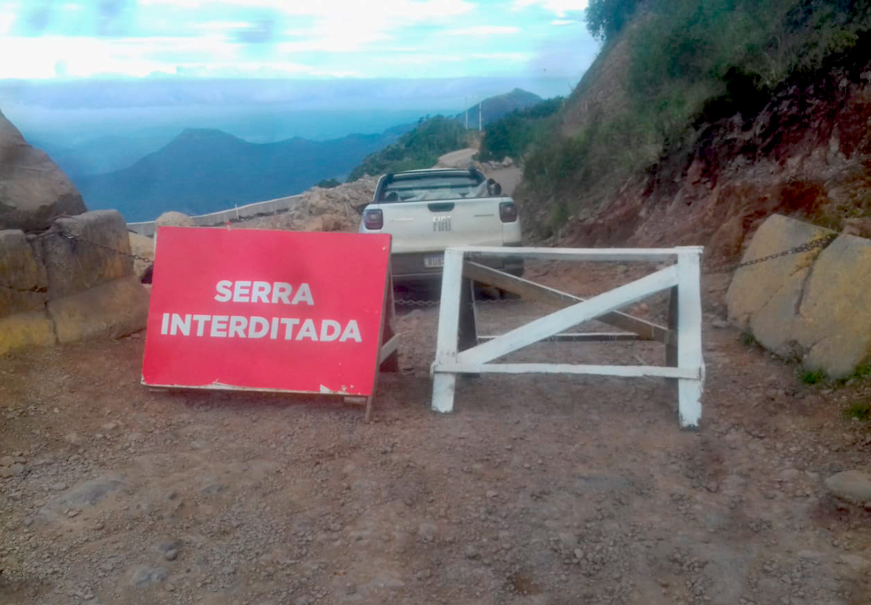 DNIT alerta para interdição da Serra da Rocinha no feriado de 1º de maio