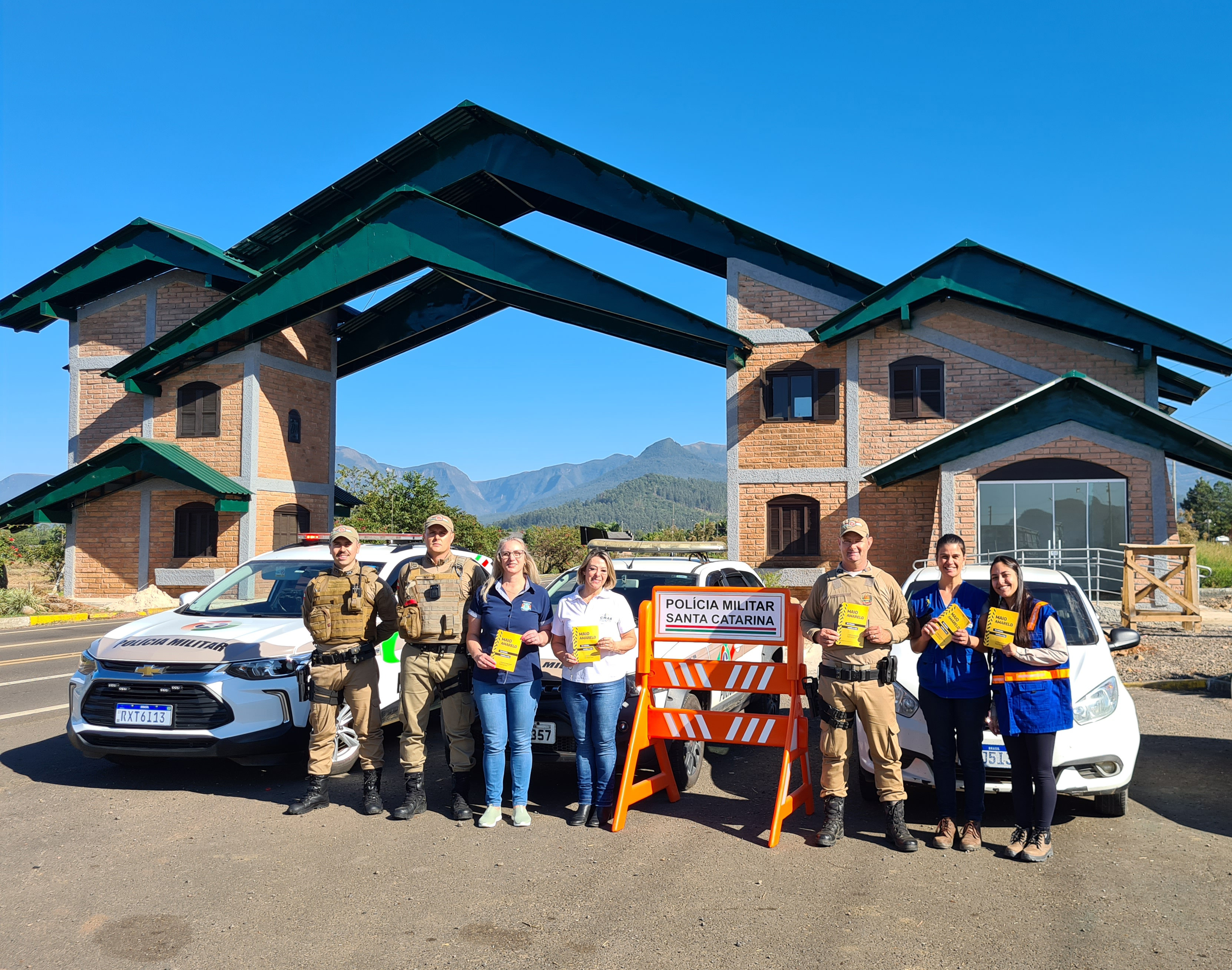 Maio Amarelo: DNIT participa de blitz educativa em Timbé do Sul